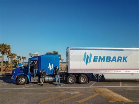 Embarks Self Driving Truck Completes 2400 Mile Cross Us Trip