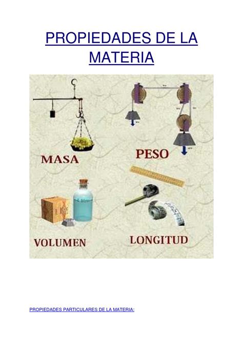 Calaméo Propiedades De La Materia