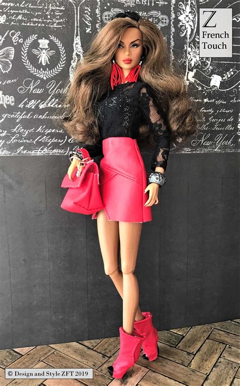 Designer Doll Outfit For Fashion Royalty Doll Fashion Doll Etsy