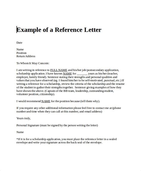 There are various things, which are important before writing the character reference letter for court, such as Personal Reference Letter - 7+ Free Word, Excel, PDF ...
