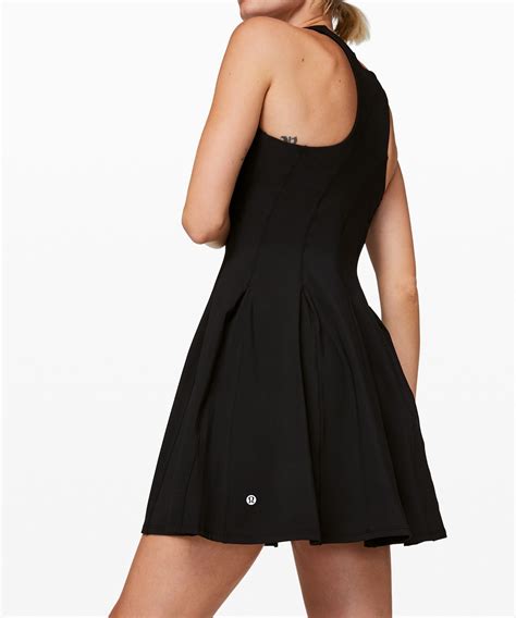 Null why we made this get to match. lululemon Women's Court Crush Tennis Dress, Black, Size 2 ...