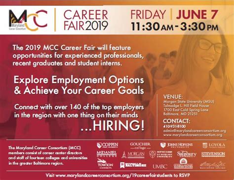 Careers fairs are a great way to meet employers face to face. 2019 Career Fair Employers