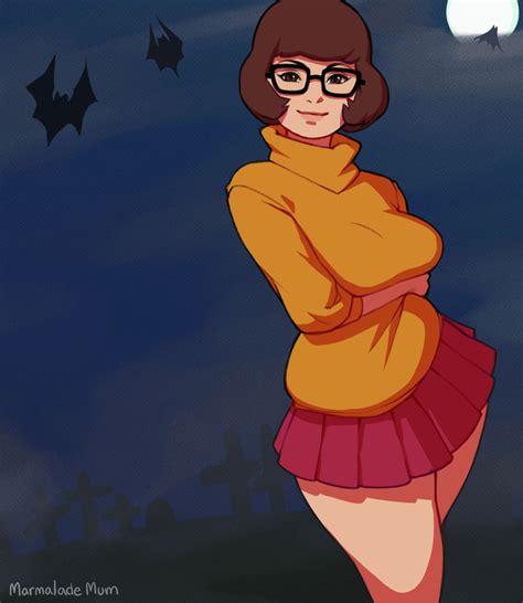 Marmalade Mum Velma Dace Dinkley Scooby Doo Animated Animated  1girl Ass Breasts