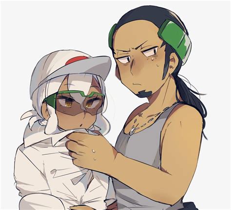 Burnet And Kukui Clothes Swap Pokémon Sun And Moon Know Your Meme