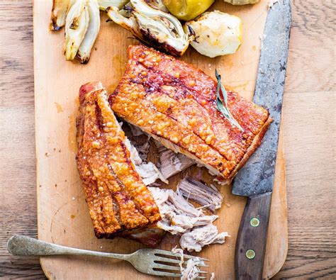 Cider Roasted Pork Belly With Apples And Fennel Nadia Lim