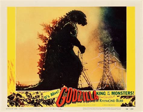 GODZILLA KING OF THE MONSTERS (1956) Interesting color chosen for