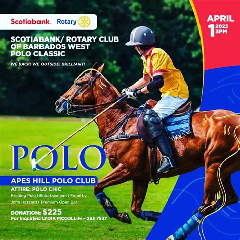 7th Annual Scotia Bankrotary Club Of Barbados West Charity Polo