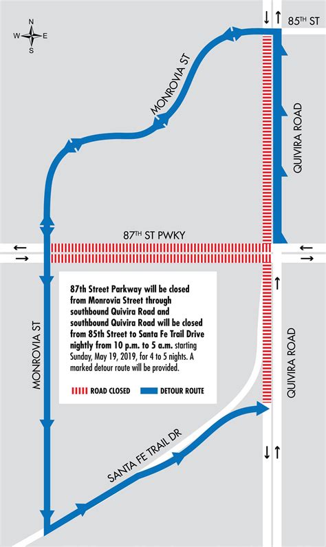 ⚠️ 🚧 Road Closures at... - City of Lenexa, Kansas Government | Facebook