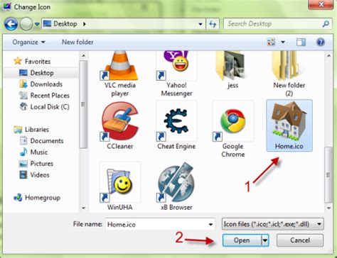 The xdg desktop entry specification defines a standard for applications to integrate into application menus of desktop environments implementing the xdg desktop menu specification. Windows 7: How Can I Change the Computer Icon on my Desktop?