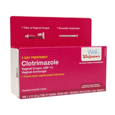 Walgreens Clotrimazole Vaginal Antifungal Cream 15 Oz Pick ‘n Save