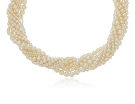 Tiffany And Co Cultured Pearl Torsade Necklace Christies