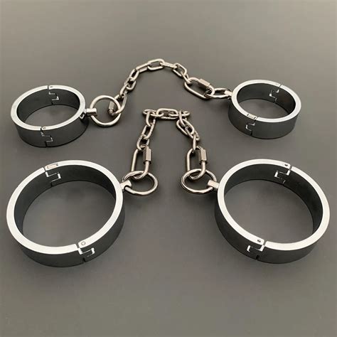 New Metal Bondage Handcuffs Adult Sex Products Slave Games Hand