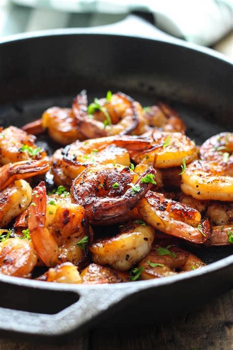 Honey Garlic Shrimp Skillet Keeprecipes Your Universal