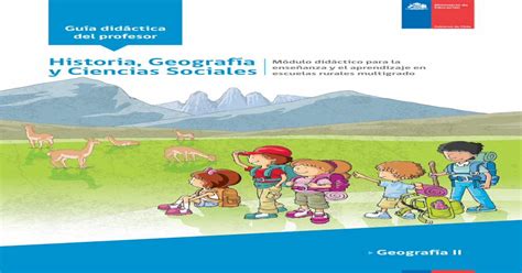 Pdf Historia Geografía Y Ciencias Sociales Escuelas Rurales