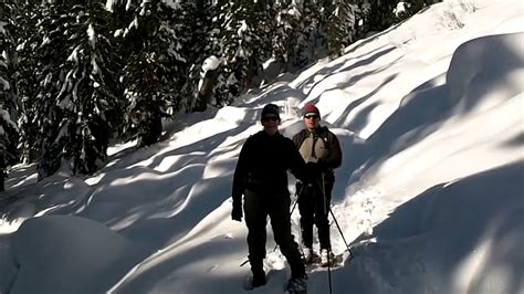 Snowshoeing Snoqualmie Pass Youtube