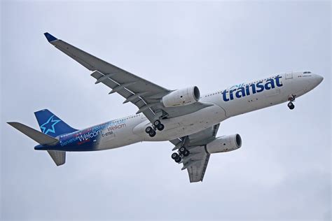 C Gtsd Air Transat Airbus A330 300 Started Life With Cathay Dragon