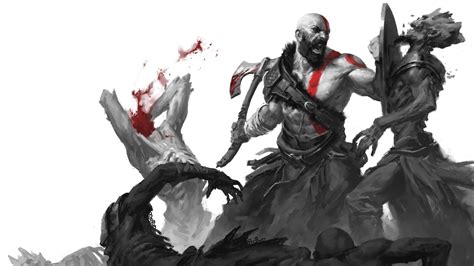 2560x1440 God Of War Game Art 1440p Resolution Wallpaper Hd Games 4k