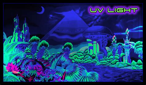 Giant Uv Banner Futurama Space Tribe