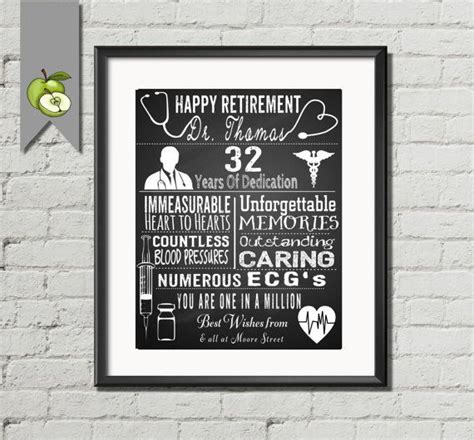 Shadow box military retirement memento display case | etsy. Retirement gift for a Doctor, Nurse, Personalised ...