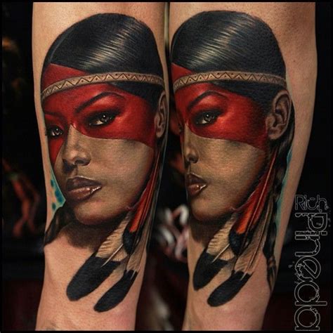 Warrior Body Art Native American Tattoos Tattoos Indian Women Tattoo