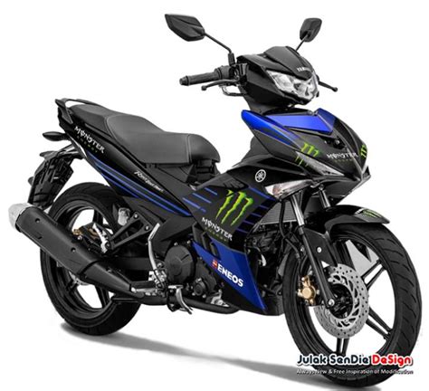 Yamaha lc135 v2 rear foot rest bracket ( hitam mati ) (l/h) is on footrest & pegs motorcycles @imotorbike malaysia! YAMAHA Y15ZR EDISI MONSTER MOTOGP 2019? | Mekanika ...