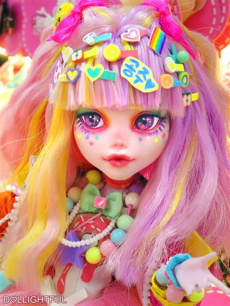 Ayako Decora Kei Harajuku Fashion Doll By Dollightful Custom Monster