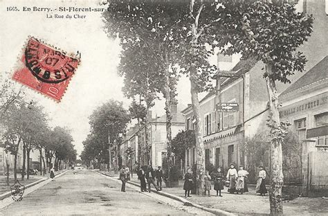 Située dans un hameau entre villeneuve sur cher et plou, et à 15 minutes. Saint-Florent-sur-Cher - Rue du Cher - Carte postale ...