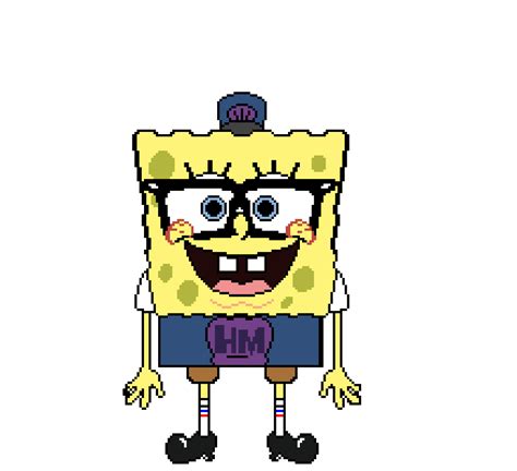 Pixilart Custom Spongebob By Anishpixilart