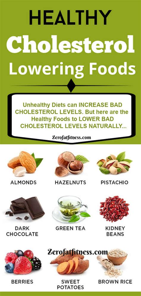 Foods That Lower Cholesterol Fast Foods To Help Lower Cholesterol