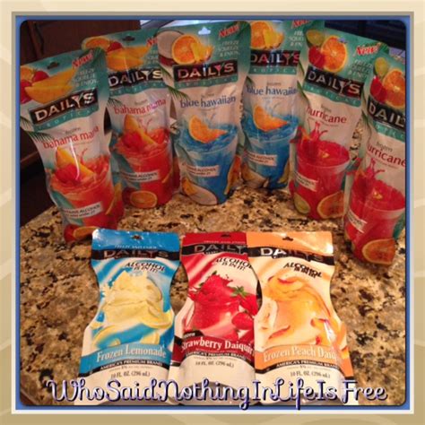 New Dailys Light Frozen Pouches And Tropical Frozen Pouches Giveaway