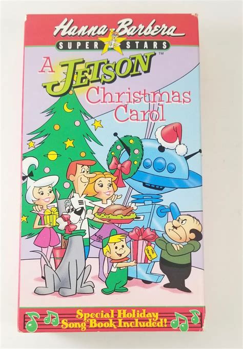A JETSON CHRISTMAS CAROL Vhs Video Tape Animated Hanna Barbera Vintage EBay