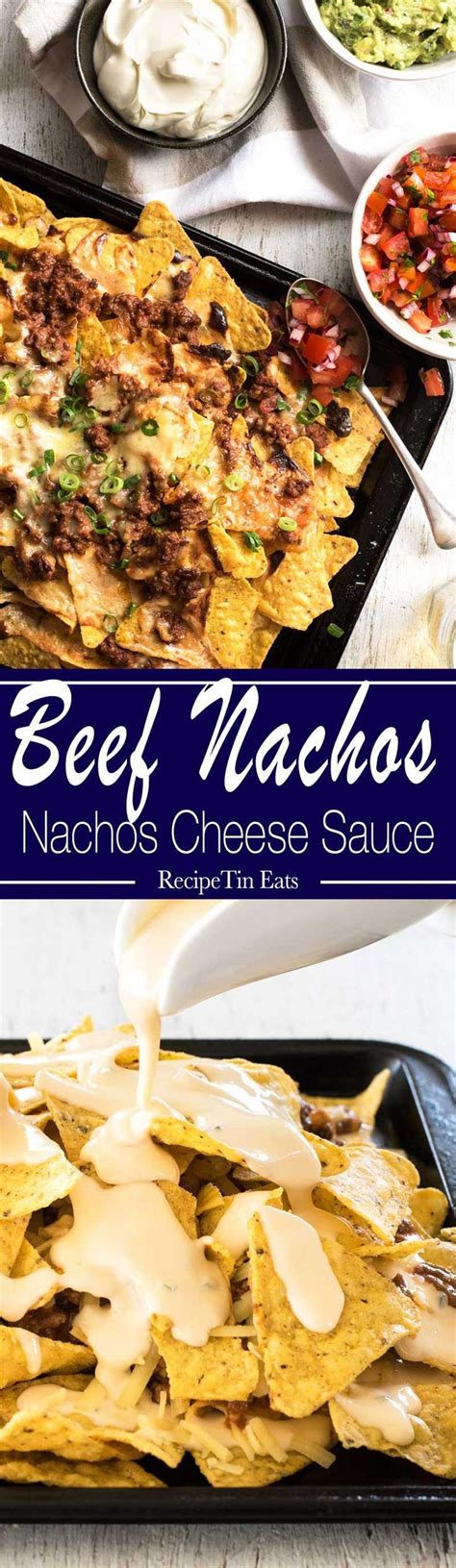 Ripper Beef Nachos Recipe Nachos Beef Recipetin Eats Beef