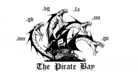 No attribution, no registration required. Αυτό είναι το νέο λογότυπο του Pirate Bay