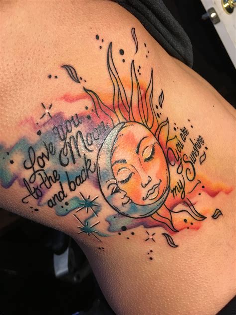 25 You Are My Sunshine Tattoo Design Ideas For Women