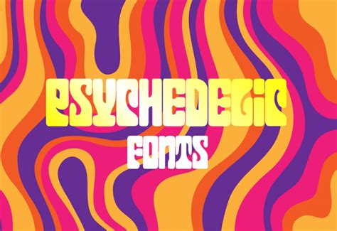 30 Curious Psychedelic Fonts For Designers Decolorenet