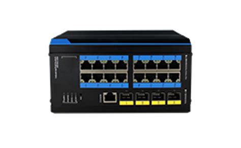 Industrial 10g Poe Managed Switch 16101001000tx Poe 30wport 41g