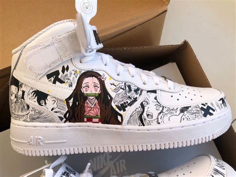 Demon slayer is currently one of the biggest new ips in the world, breaking japanese box office records and being a driving force behind sony's recent record profits, as part of their sizable investment in anime. Nike x Demon Slayer | Custom sneakers, Sneakers, Nice shorts