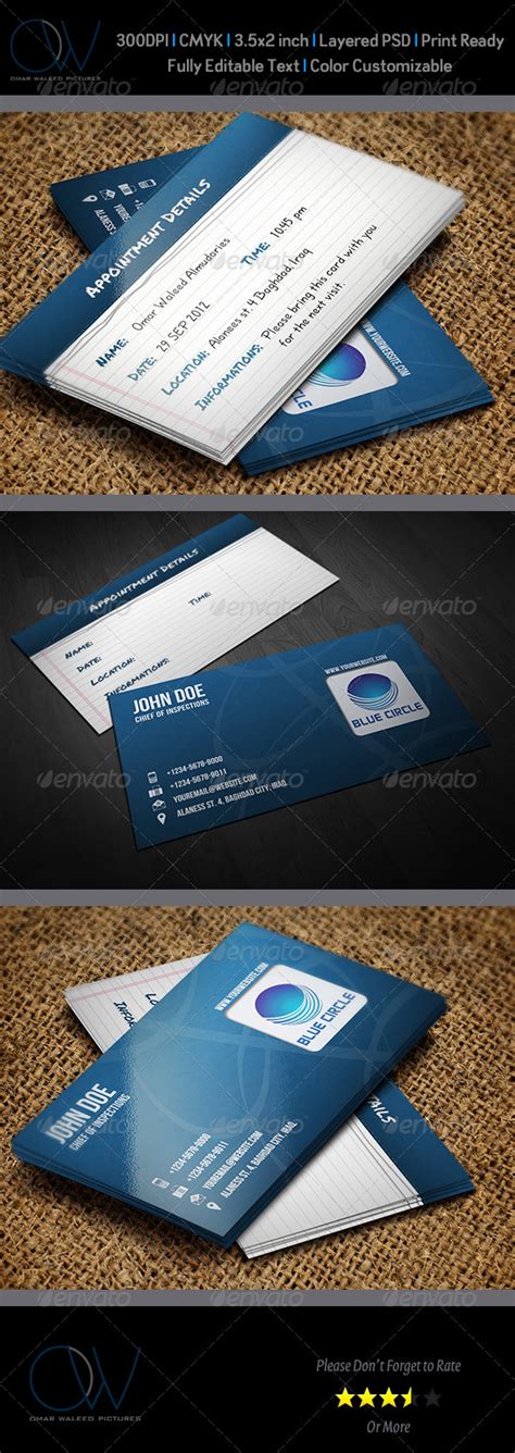 To be considered real id compliant, you must have the required documents on file with the maryland department of transportation motor vehicle administration (mdot mva). Appointment Business Card Vol.2 by OWPictures | GraphicRiver