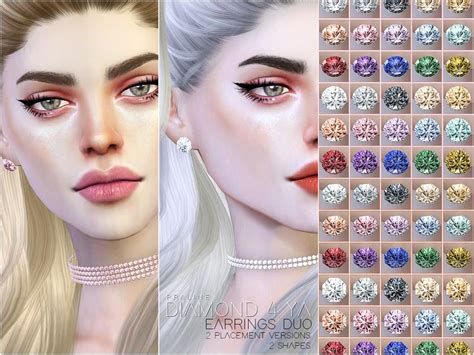 Sims 4 Earrings Cc Mods Snootysims