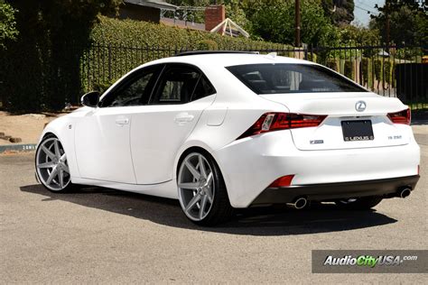 In addition to the base model, an f sport variant with a sportier suspension setup for more aggressive driving. 2015 Lexus IS 250 F Sport on 20" Rennen Wheels CRL 70 ...