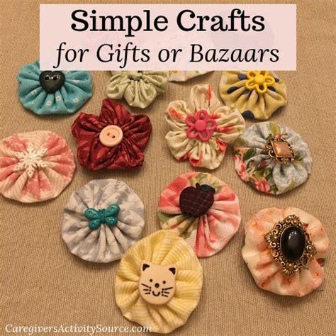 Simple Homemade Crafts For Ts Or Bazaars