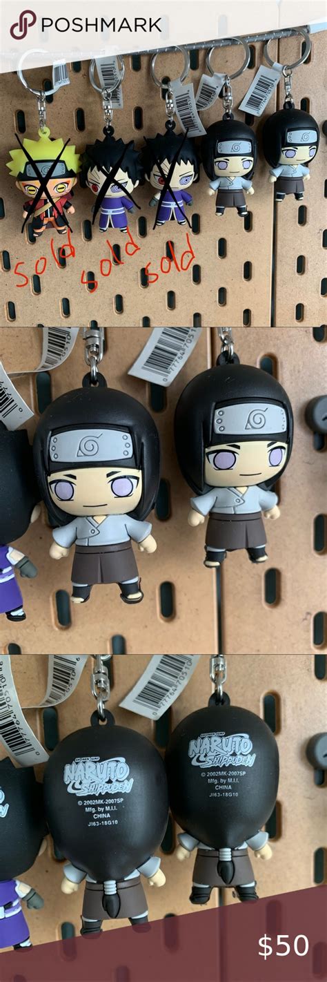 Nwob Shonen Jump Naruto Shippuden Series 2 3d Figural Keychains Open