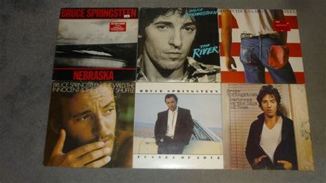 Bruce Springsteen Lot Of 6 Rock Albums Incl Double Album Catawiki