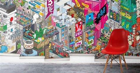 Wall Murals for Teenage Bedrooms • Cool Kids Only! • Milton & King