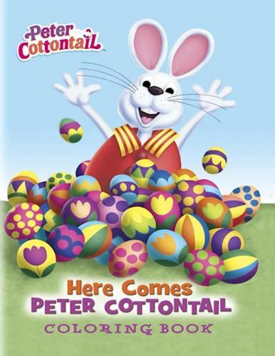 Peter Cottontail Coloring Book Jumbo Colouring Pages For Kids And