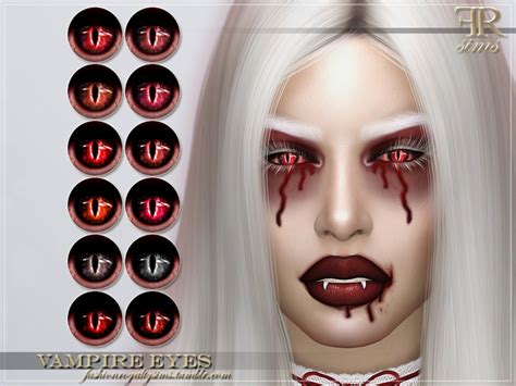 The Sims Resource Vampire Eyes