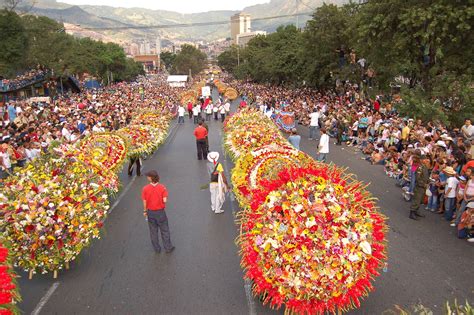 Feria De Las Flores Medellín Colômbia Flower Festival Festival