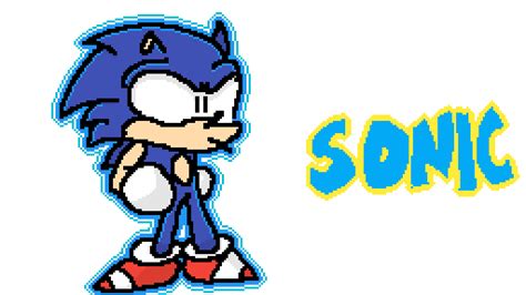 Edición Sonic Herramienta gratuita de dibujo en línea de pixel art Pixilart