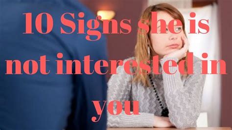 10 signs she is not interested in you signs 10 things free ebooks