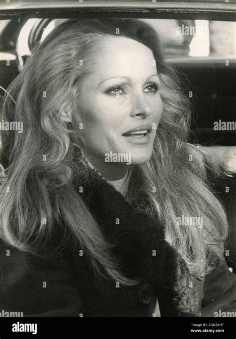 Swiss Actress And Model Ursula Andress 1980s Stock Photo Alamy In